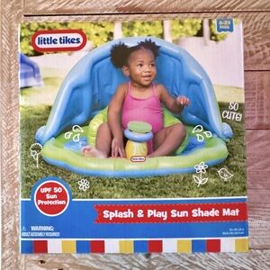 💦LITTLE TIKES Splash and Play Sun Shade Mat💦 ~Ages 6-24 months 🆕 NWT